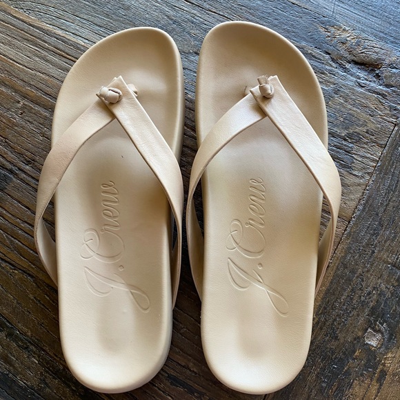J.Crew Pacific leather thong sandal, size 8.5